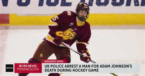 Arrest made in UK in death of Minnesota hockey player Adam Johnson - CBS Minnesota