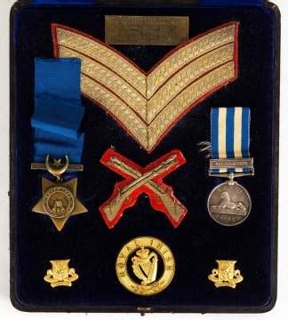 Royal Irish Army Military Medals and Emblems | Cottone Auctions