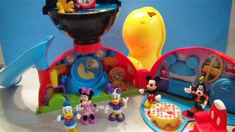 MICKEY MOUSE CLUBHOUSE PLAYSET VIDEO TOY REVIEW BY MITCHSANTONA - YouTube