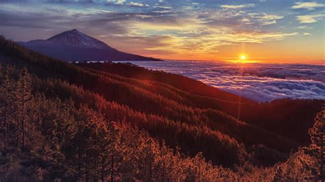 Sunset Teide | Tenerife photography, Tenerife, Canary islands spain