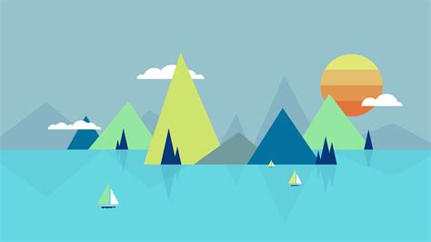 Lake Minimalist Wallpaper, HD Artist 4K Wallpapers, Images and ...