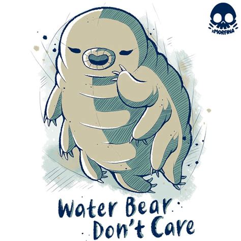 Bad Tardigrade | Tardigrade, Cute drawings, Unicorn poster