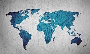 World Map Continents - Free vector graphic on Pixabay