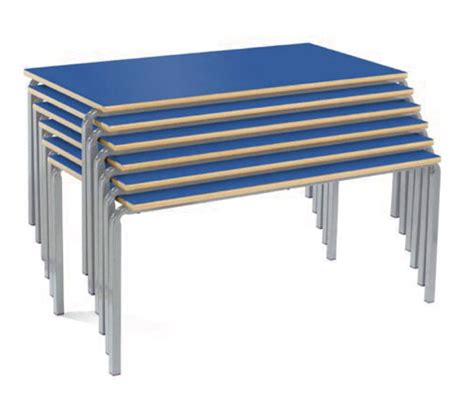 Rectangular Classroom Tables 1200x600 Crushbent Beech & other colours ...