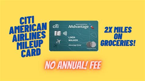 Citi American Airlines MileUp Card - Best AA Card for Beginners! - YouTube