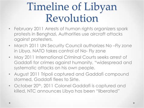 PPT - Libya Civil War in Libya PowerPoint Presentation, free download - ID:2016168