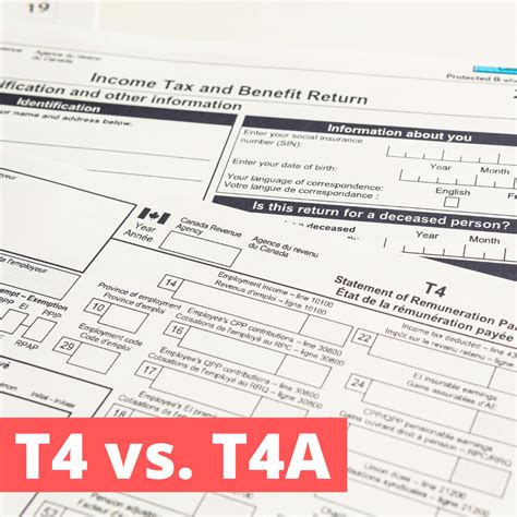 T4 Vs. T4A: What's The Difference? | Loans Canada