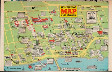 Map Of Historic St Augustine - Xenia Karoline