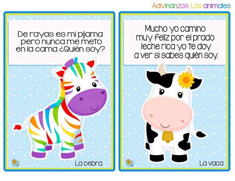 Divertidas adivinanzas de animales (4) - Imagenes Educativas