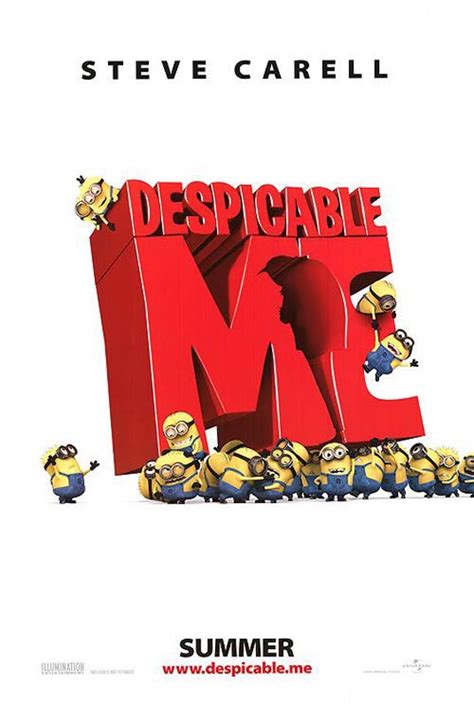 Steve Carell's "Despicable Me" Teaser Trailer and Poster - FilmoFilia