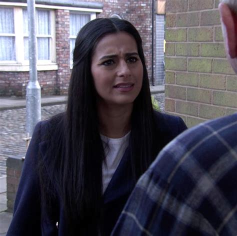 Coronation Street's Alya Nazir to step up Geoff Metcalfe fight