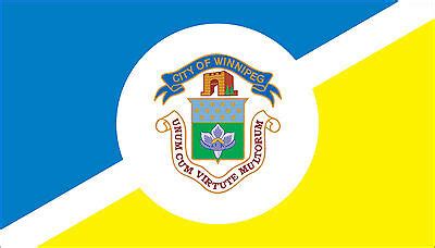 6" winnipeg manitoba canada flag car sticker decal usa made | eBay