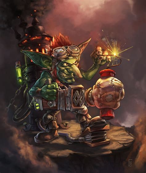 Warcraft art, Goblin, Goblin art