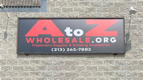 A to Z Wholesale outdoor light box signage | Front Signs