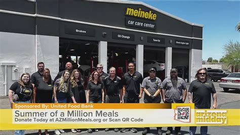 Meineke Helps Drive the Summer of a Million Meals | 12news.com