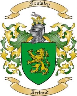 Frawley Family Crest from Ireland by The Tree Maker