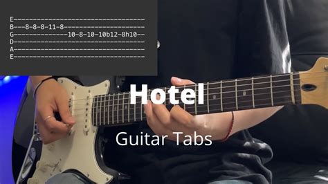 Hotel by Montell Fish | Guitar Tabs - YouTube