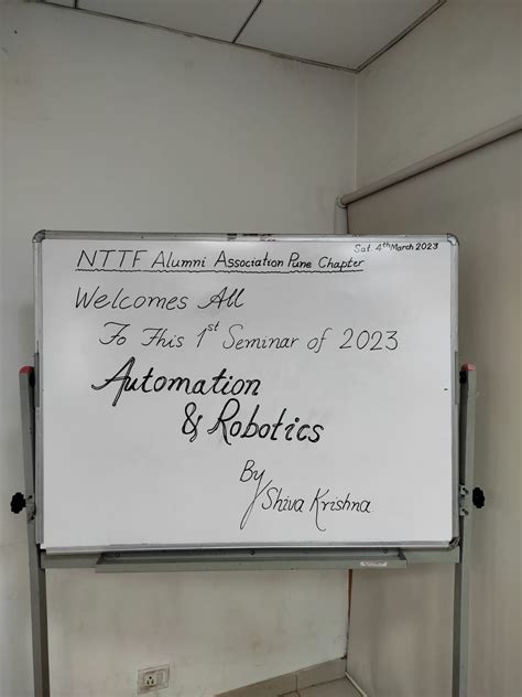 NTTF Alumni Association Pune Chapter