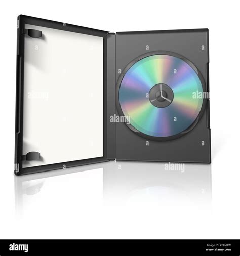 DVD and DVD Case on white Stock Photo - Alamy