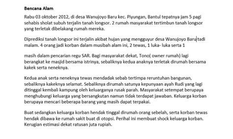 11 Contoh Paragraf Narasi Singkat yang Mudah Dipelajari