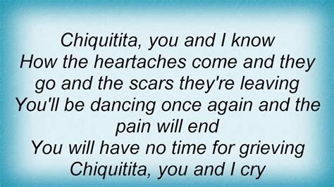 Abba - Chiquitita Lyrics - YouTube