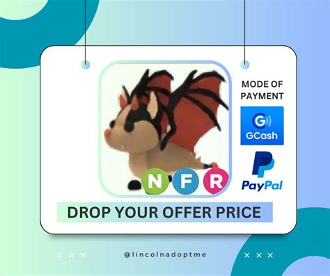 NEON BAT DRAGON - ADOPT ME| ROBLOX, Video Gaming, Gaming Accessories ...