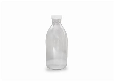 Glass bottle with white plastic cap 120ml - Chemworld | Fragrance Factory