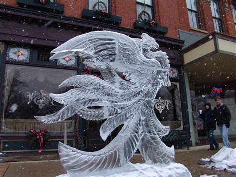 Dragon Ice Sculpture | Dragon ice sculpture, Medina Ice Fest… | Flickr