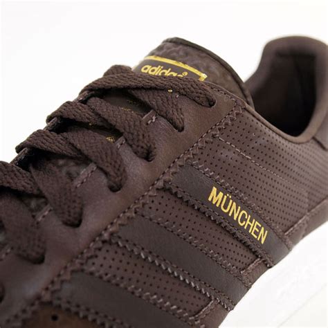 adidas Munchen - Espresso - White - SneakerNews.com