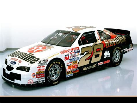 The Ford TEXACO Havoline race car with a special Anniversary paint ...