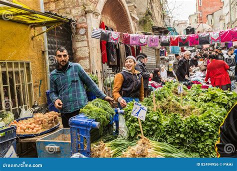 Turkish market editorial photo. Image of garden, frech - 82494956