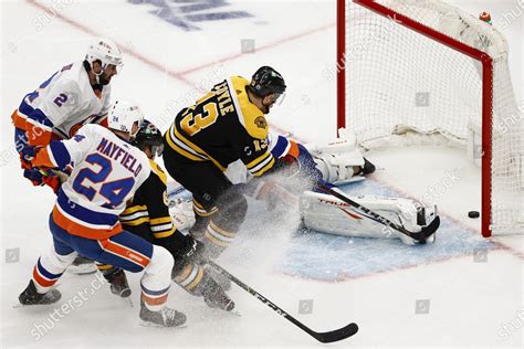 Boston Bruins Charlie Coyle Scores Against Editorial Stock Photo ...