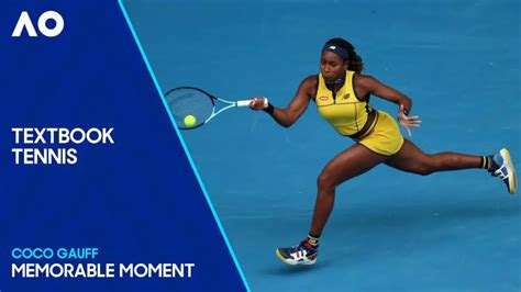 Coco Gauff delivering textbook tennis | Australian Open 2024 - Fotnet24