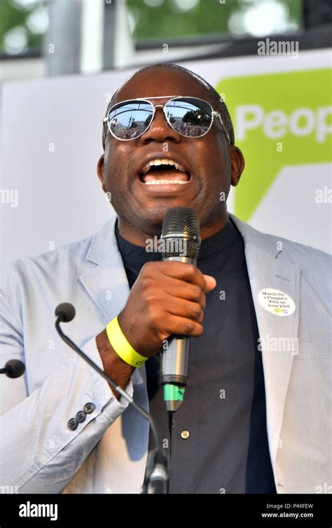 David lammy mp addresses in parliament square in central london hi-res ...