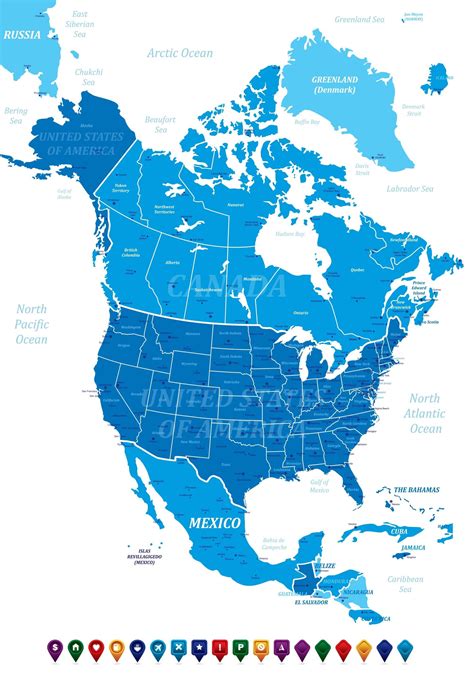 Canada Map - Guide of the World