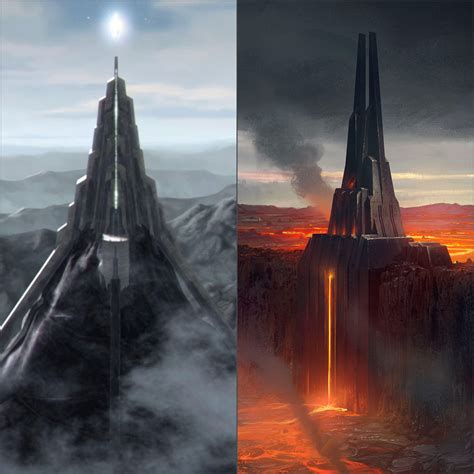 Do you think it's a coincidence that Vader's castle looks a lot like the Force Wielders ...