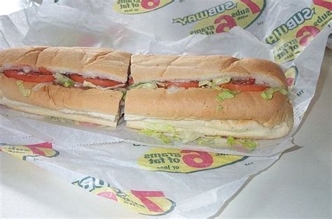 The old Subway v-shaped top-cut sandwich, phased out 20 years ago : r ...