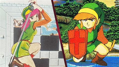 Classic Legend Of Zelda Art Depicting Link As A Woman Surfaces Online