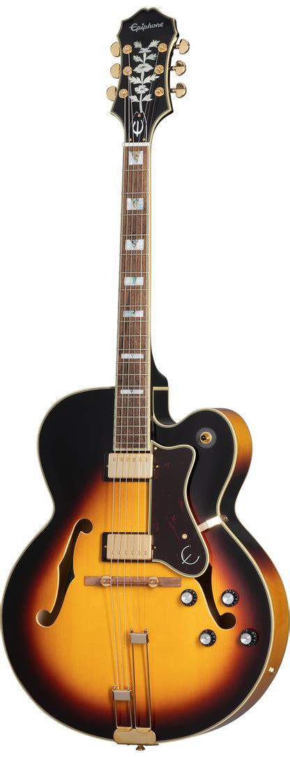 Epiphone Broadway Vintage Sunburst w/bag – Tone Shop Guitars