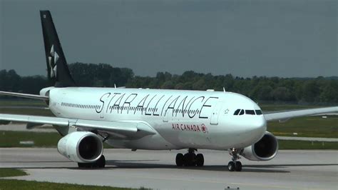 Air Canada Airbus A333 & US Airways Airbus A333 taxing @ Munich airport ( MUC / EDDM) HD - YouTube