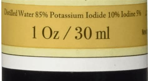 J.CROW'S® Lugol's Solution of Iodine 5% 1 oz Bottle - Walmart.com