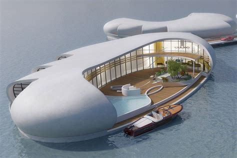 Cityscape Global taster: Futuristic spaceship-style floating homes are ...