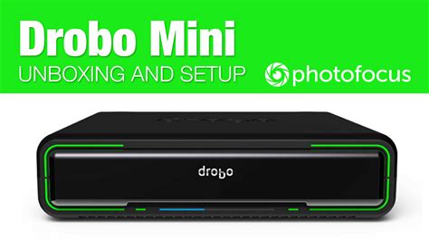 Drobo Mini Unboxing and Setup - Photofocus