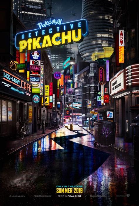 Check Out The Detective Pikachu Movie Poster - GameSpot