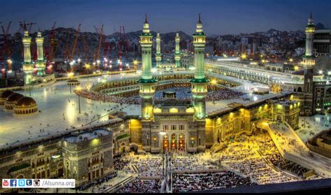 Masjid Al Haram At Night