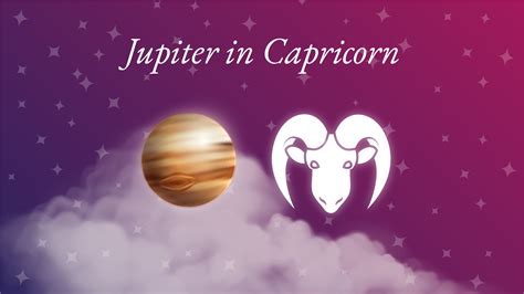 Jupiter in Capricorn Meaning: Personality Traits & Significance ...