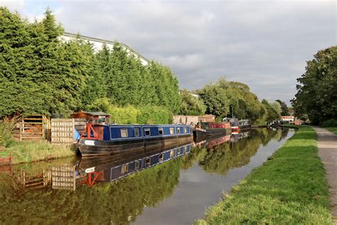 Trent and Mersey Canal approaching Stone... © Roger D Kidd cc-by-sa/2.0 ...