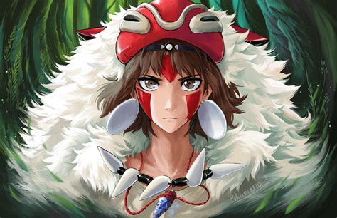 Download Mononoke Hime Anime Princess Mononoke HD Wallpaper by Geina Malavolti