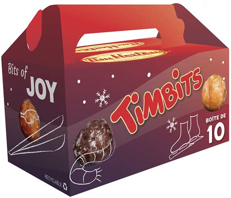 Packaging Design: Timbit box redesign :: Behance