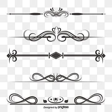 Dividers PNG Transparent Images Free Download | Vector Files | Pngtree